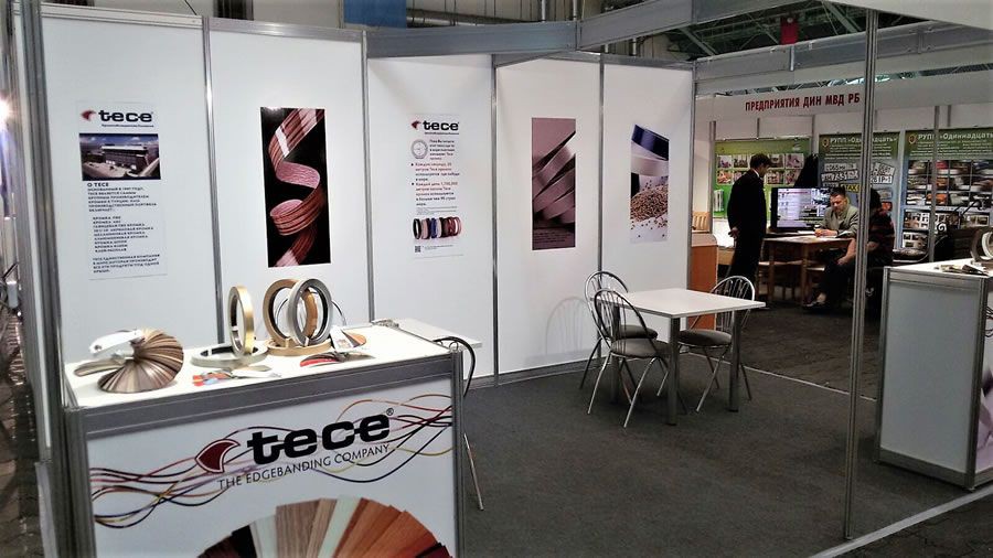 Tece was at Mebel Minsk, Belarus